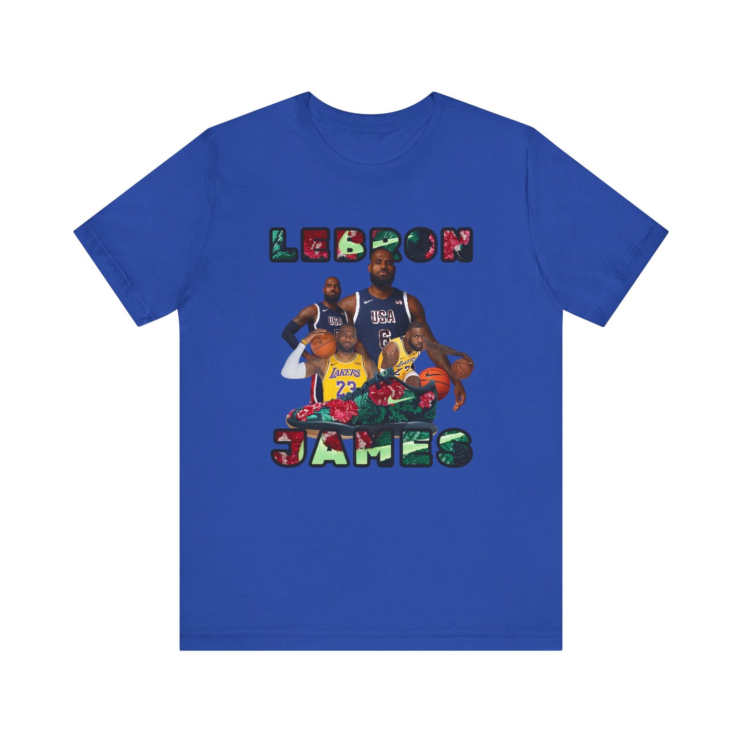 PURPLE Lebron Unisex Jersey Short Sleeve Tee