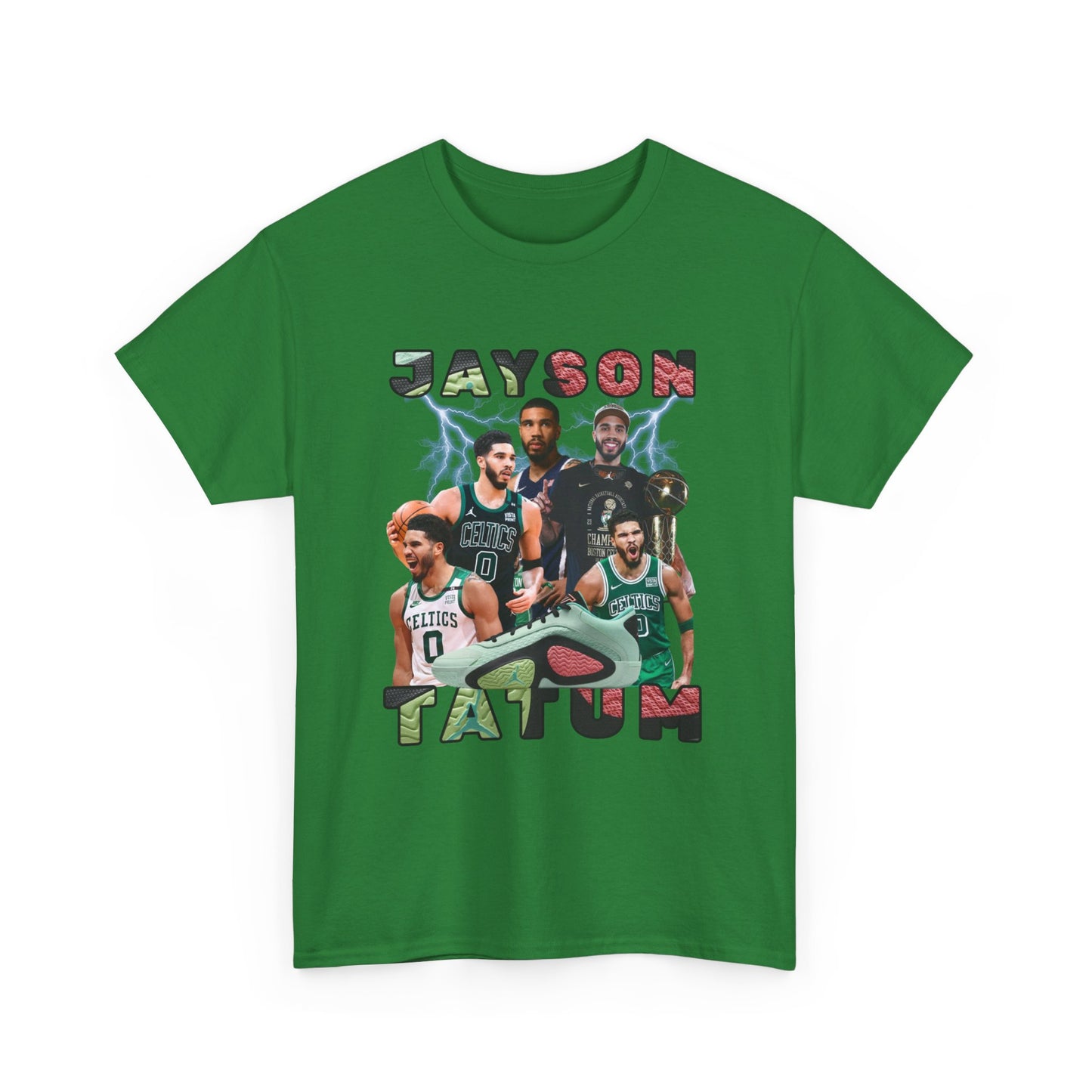 JAYSON Tatum NBA Team Tee Duke shirt Boston Celtics Jaylen Brown Graphic Art Autograph Jordan Shoe Tatum 2 Vortex Basketball Shoes Unisex Heavy Cotton Tee