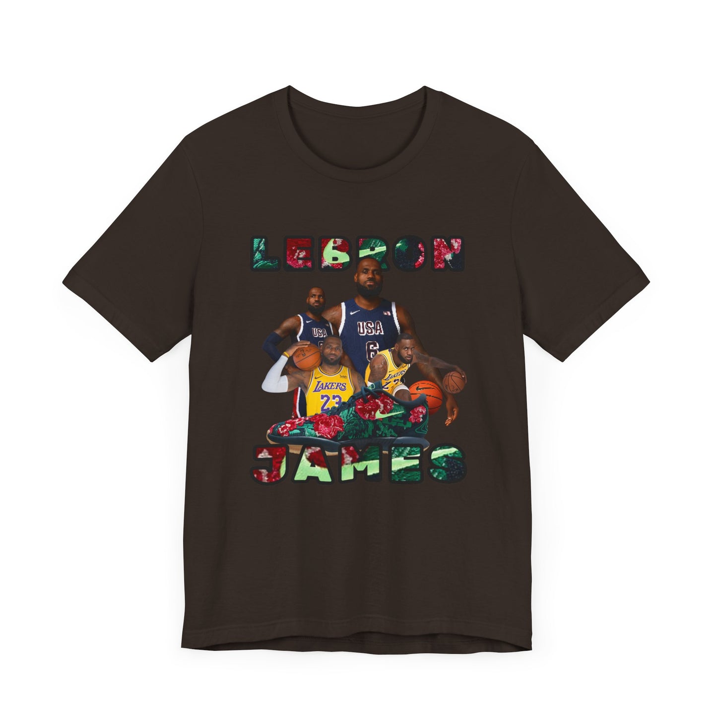 PURPLE Lebron Unisex Jersey Short Sleeve Tee