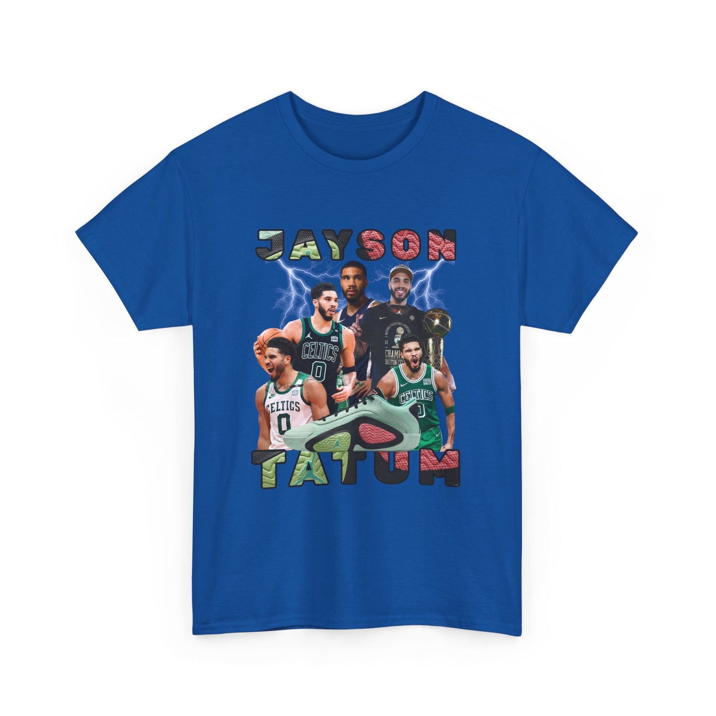 JAYSON Tatum NBA Team Tee Duke shirt Boston Celtics Jaylen Brown Graphic Art Autograph Jordan Shoe Tatum 2 Vortex Basketball Shoes Unisex Heavy Cotton Tee