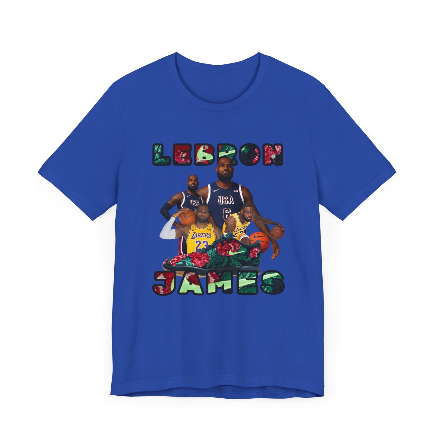 PURPLE Lebron Unisex Jersey Short Sleeve Tee