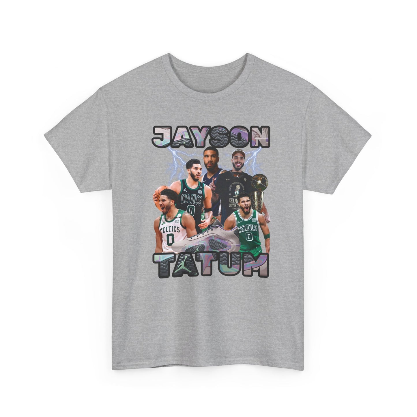 JAYSON Tatum 2 "Sidewalk Chalk" Basketball Shoes Tatum Unisex Heavy Cotton Tee