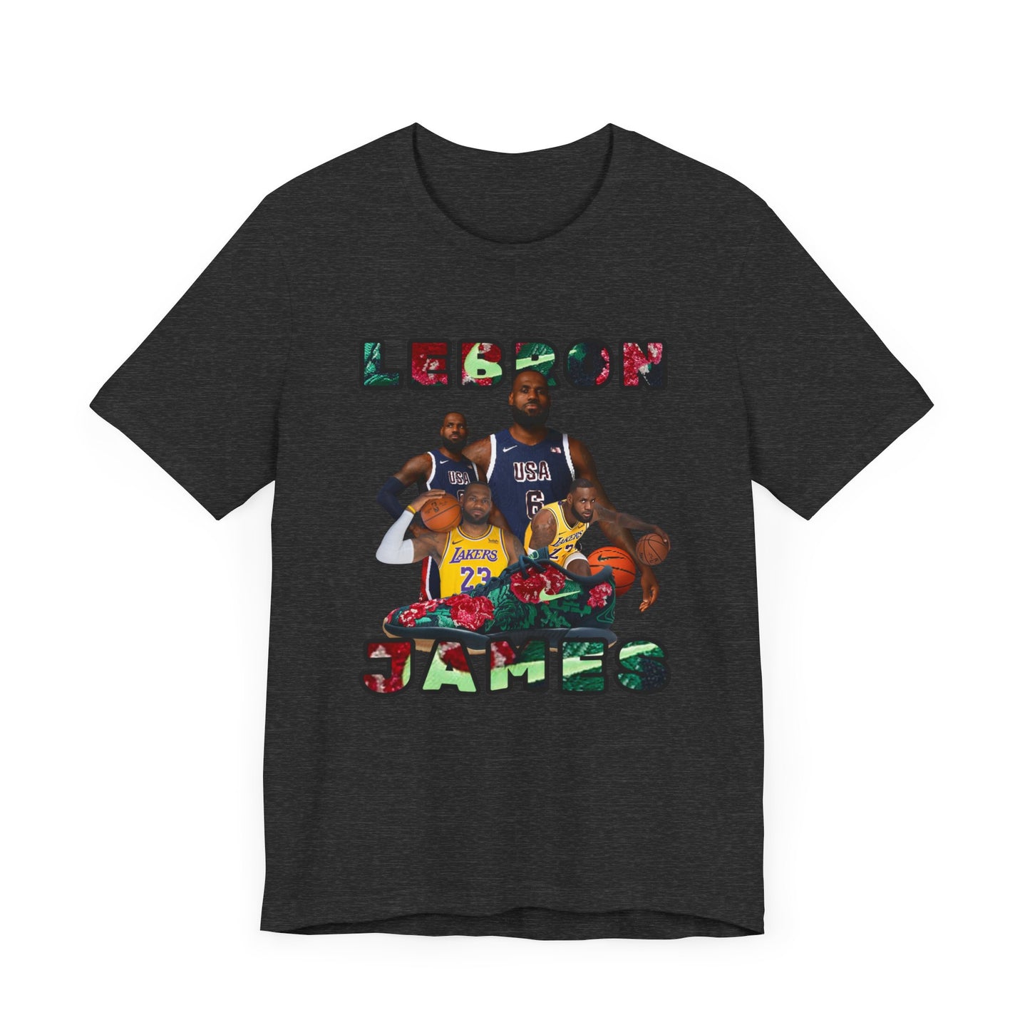 PURPLE Lebron Unisex Jersey Short Sleeve Tee