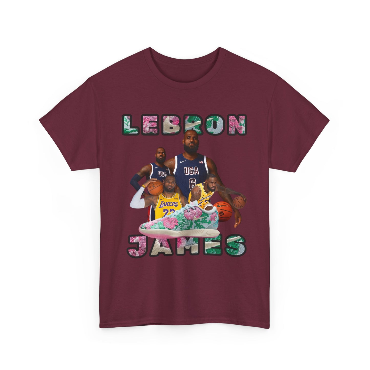 PINK Lebron Unisex Heavy Cotton Tee