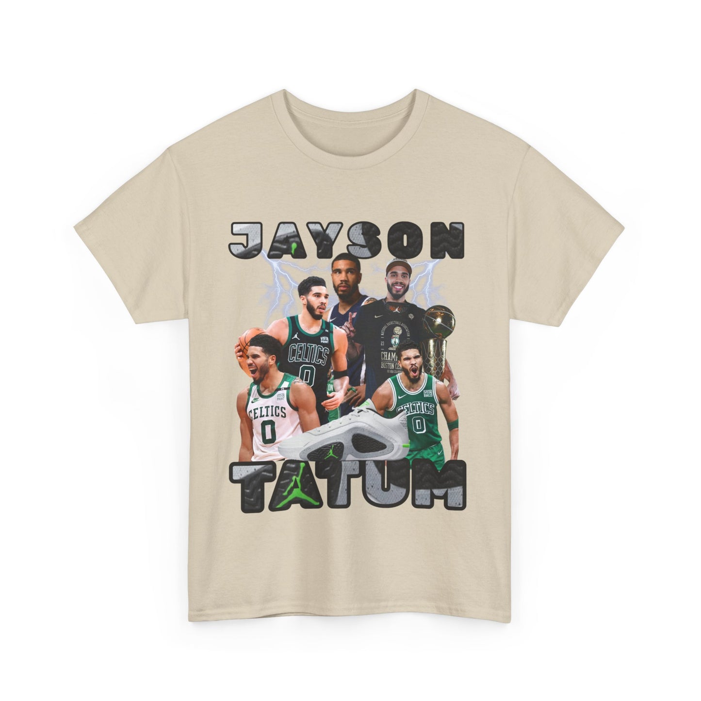 WHITE SHOESJAYSON Tatum NBA Team Tee Duke shirt Boston Celtics |