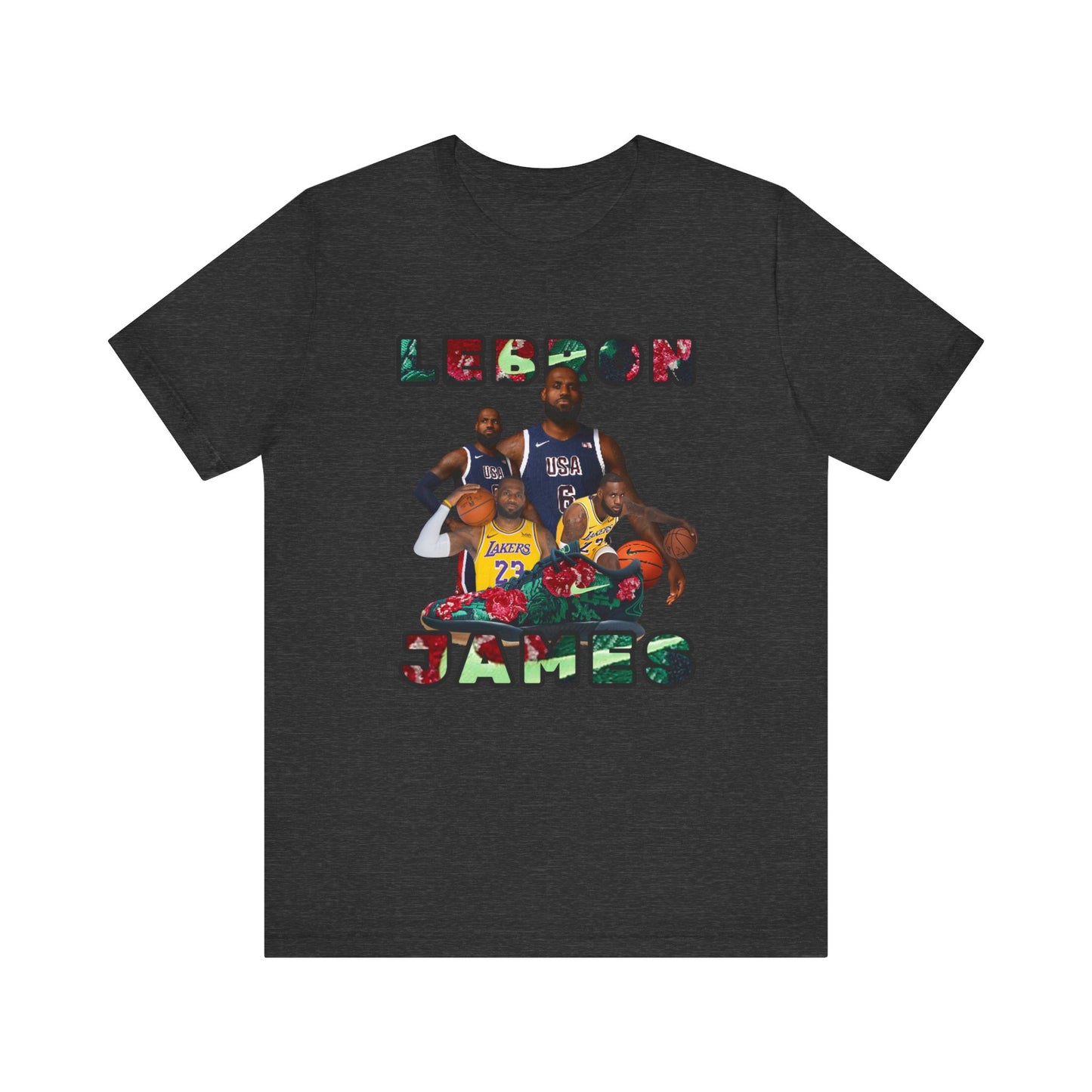 PURPLE Lebron Unisex Jersey Short Sleeve Tee