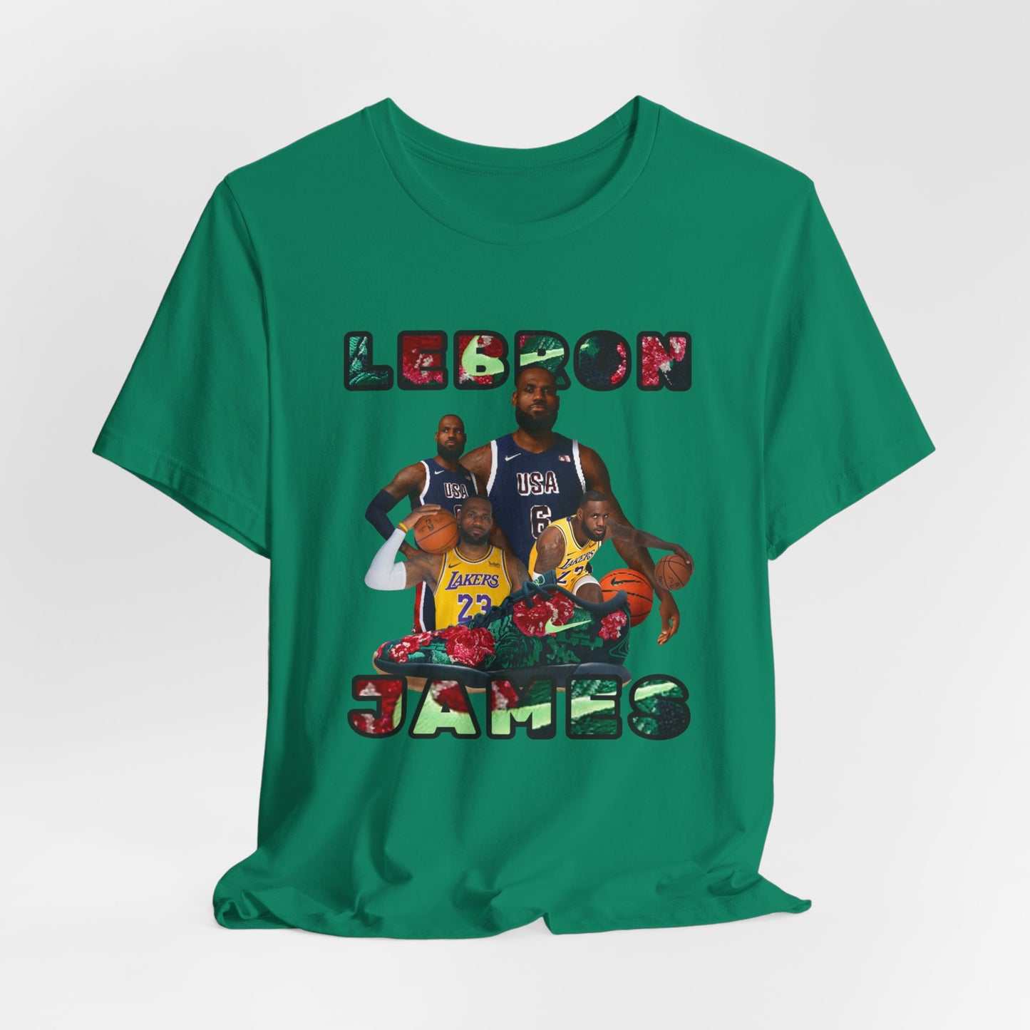 PURPLE Lebron Unisex Jersey Short Sleeve Tee