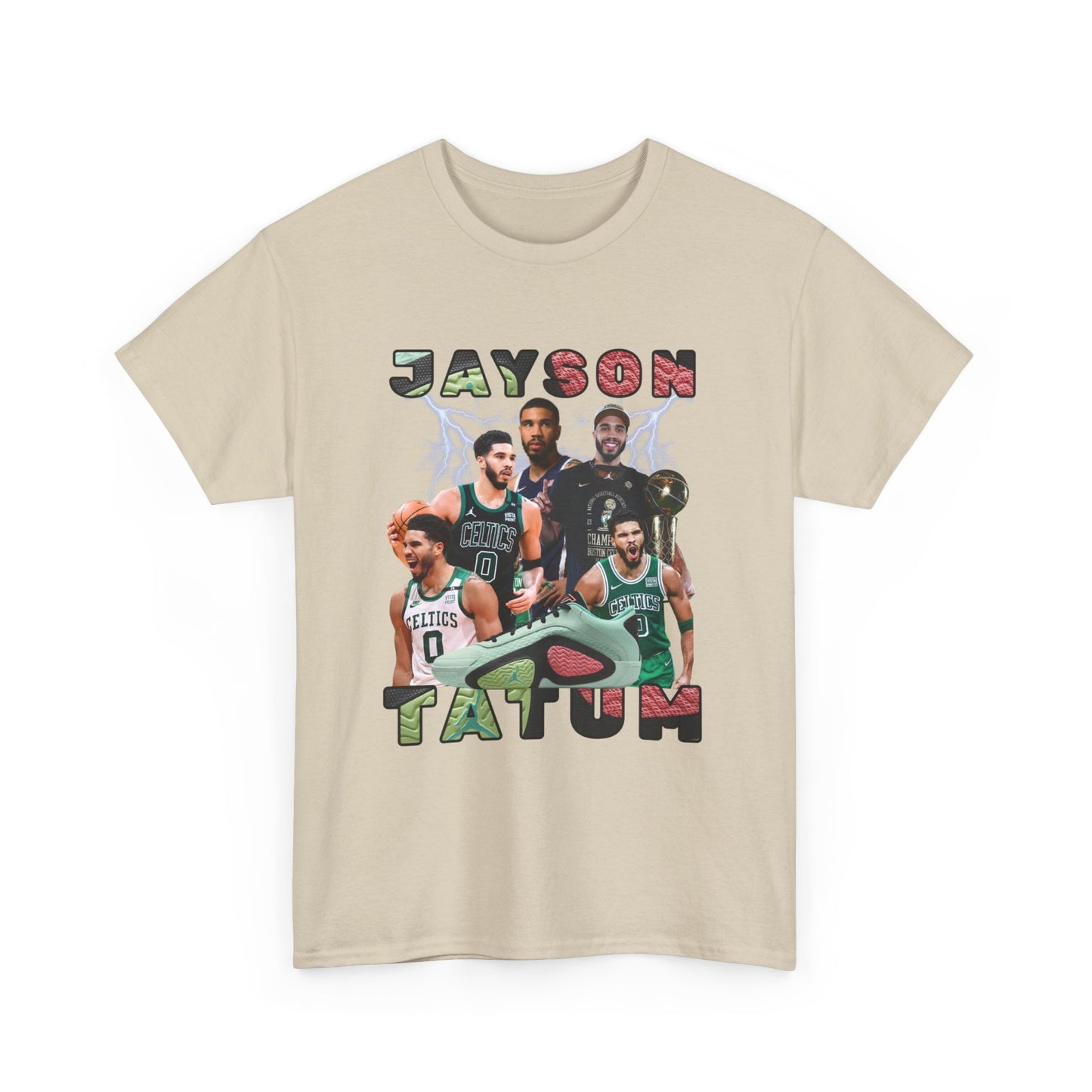 JAYSON Tatum NBA Team Tee Duke shirt Boston Celtics Jaylen Brown Graphic Art Autograph Jordan Shoe Tatum 2 Vortex Basketball Shoes Unisex Heavy Cotton Tee