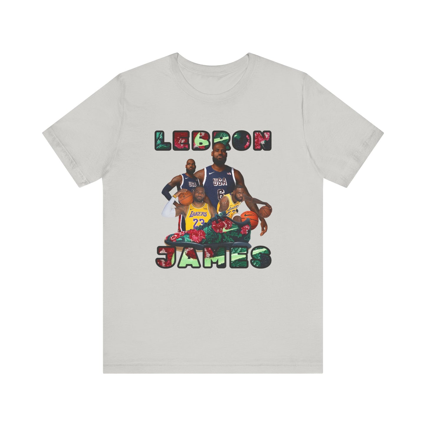PURPLE Lebron Unisex Jersey Short Sleeve Tee