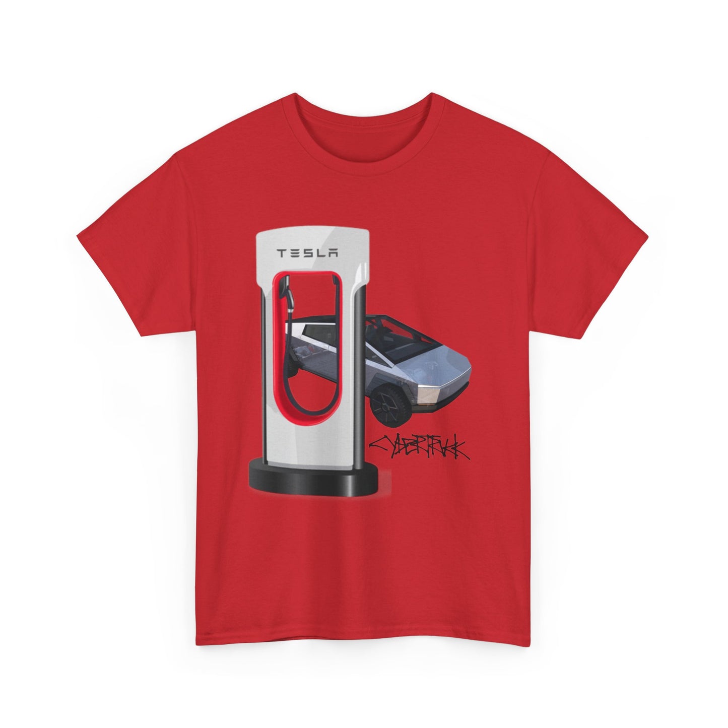 Tesla Charging station Unisex Tee