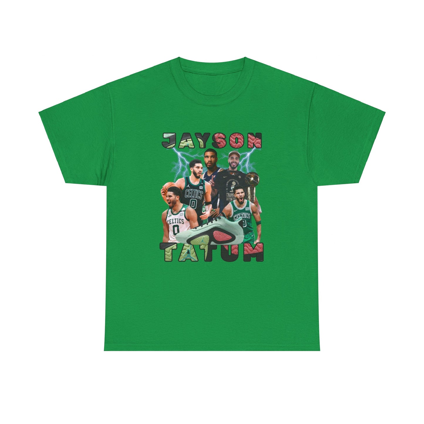 JAYSON Tatum NBA Team Tee Duke shirt Boston Celtics Jaylen Brown Graphic Art Autograph Jordan Shoe Tatum 2 Vortex Basketball Shoes Unisex Heavy Cotton Tee