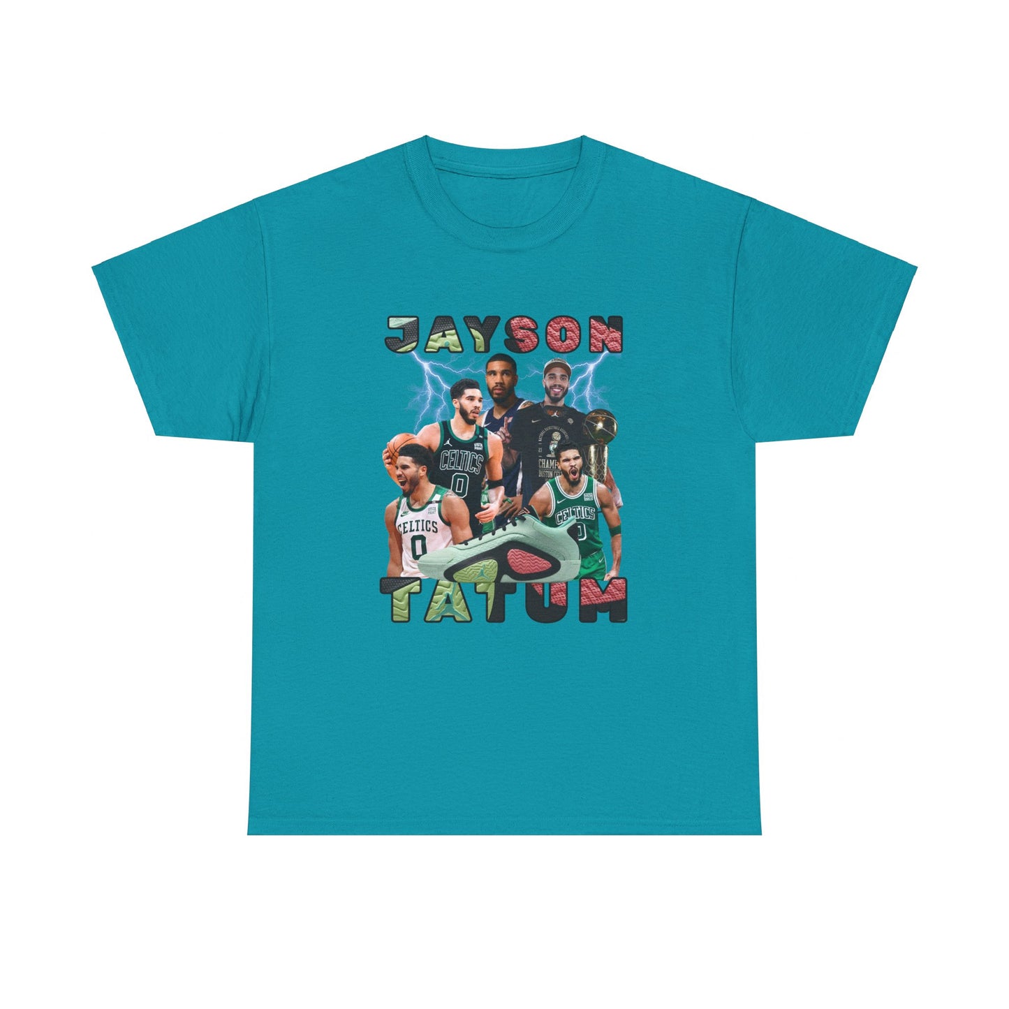 JAYSON Tatum NBA Team Tee Duke shirt Boston Celtics Jaylen Brown Graphic Art Autograph Jordan Shoe Tatum 2 Vortex Basketball Shoes Unisex Heavy Cotton Tee