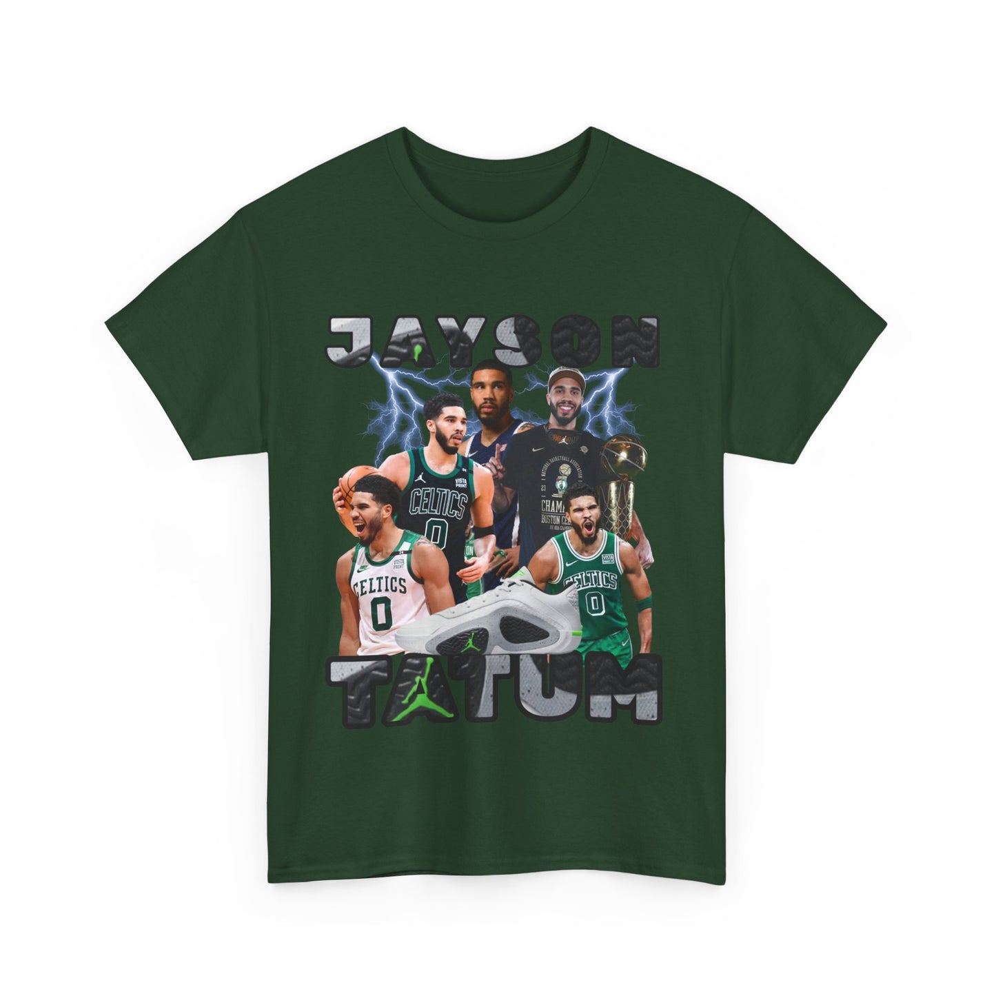 WHITE SHOESJAYSON Tatum NBA Team Tee Duke shirt Boston Celtics |