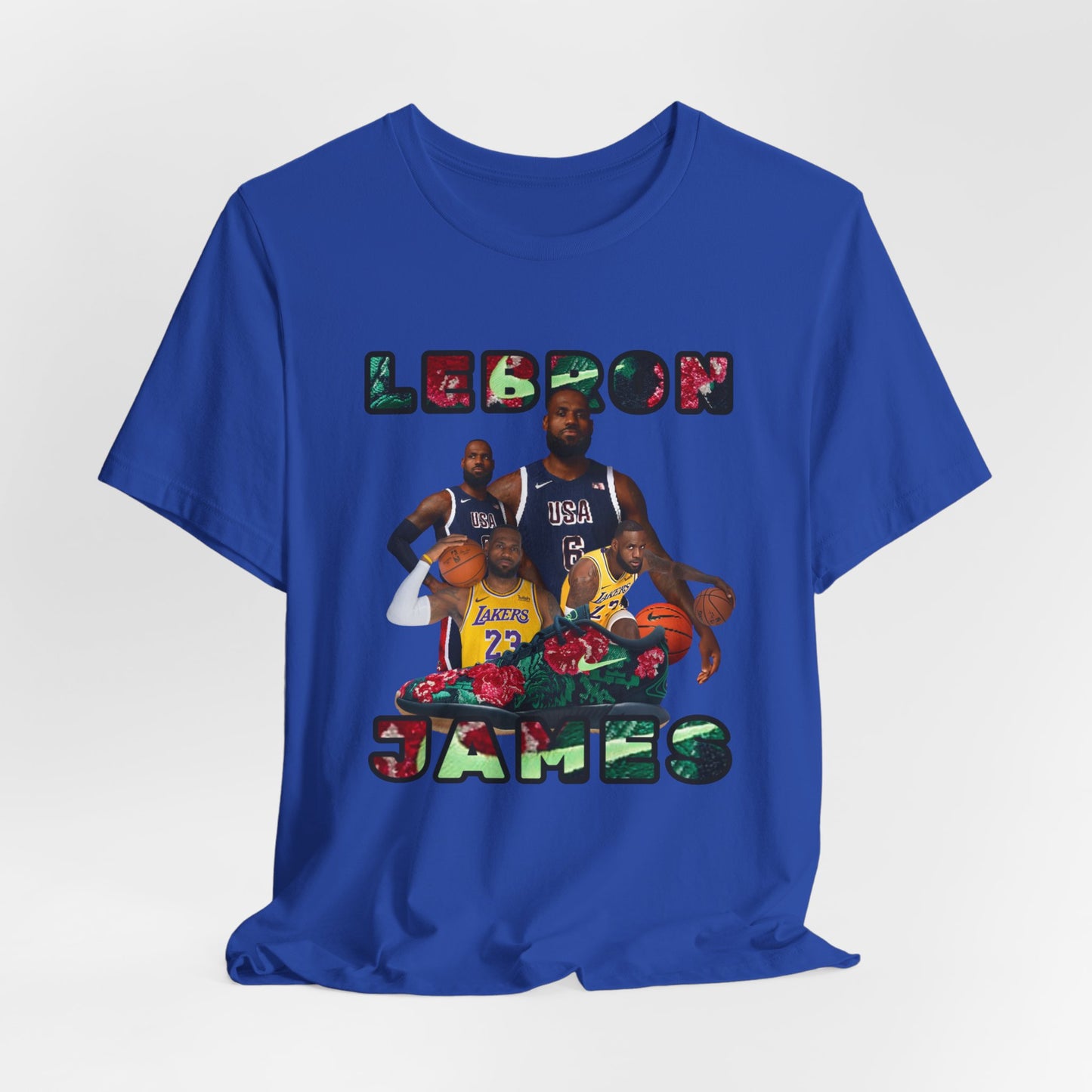 PURPLE Lebron Unisex Jersey Short Sleeve Tee