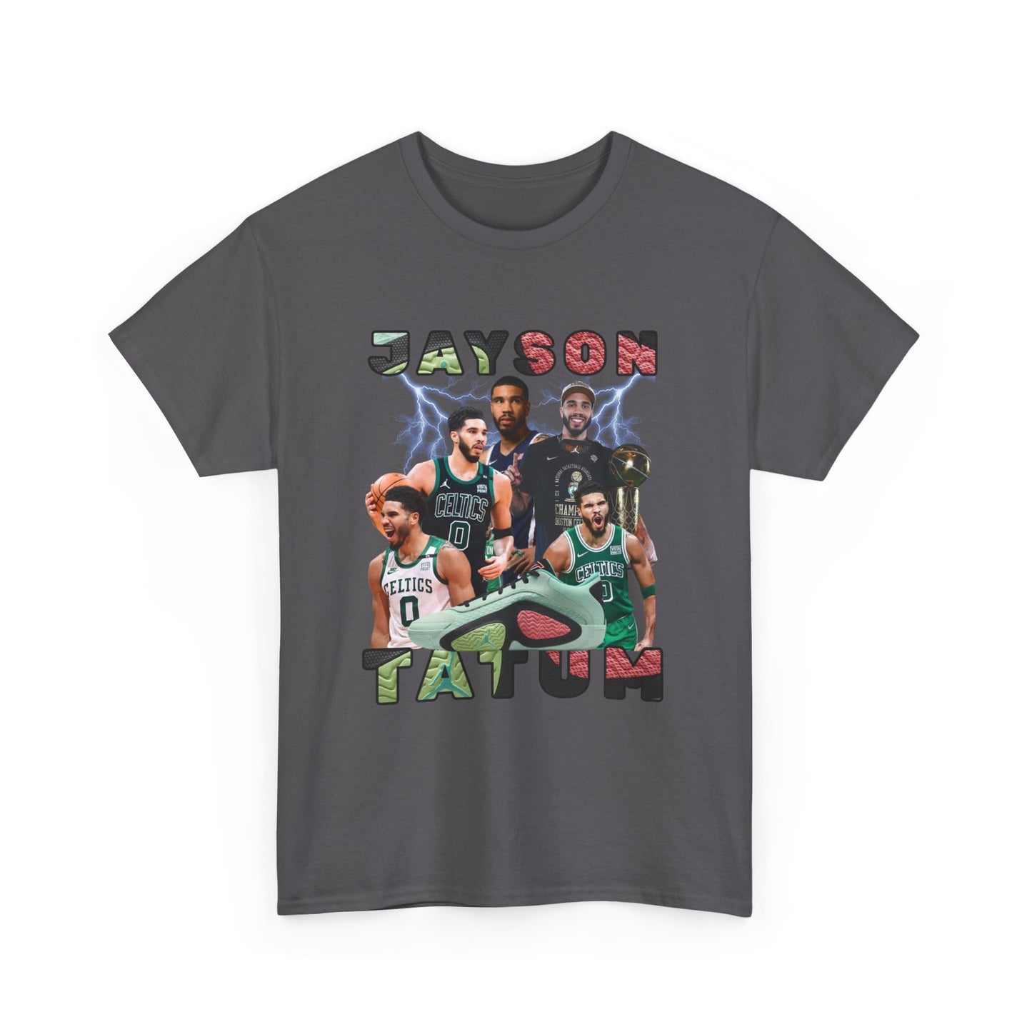 JAYSON Tatum NBA Team Tee Duke shirt Boston Celtics Jaylen Brown Graphic Art Autograph Jordan Shoe Tatum 2 Vortex Basketball Shoes Unisex Heavy Cotton Tee