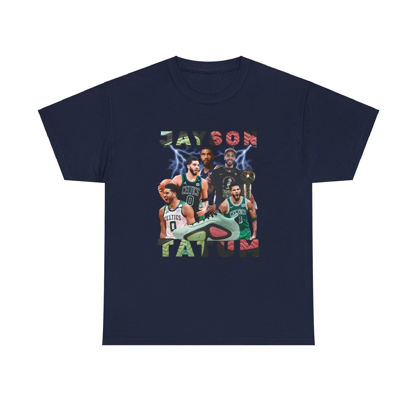 JAYSON Tatum NBA Team Tee Duke shirt Boston Celtics Jaylen Brown Graphic Art Autograph Jordan Shoe Tatum 2 Vortex Basketball Shoes Unisex Heavy Cotton Tee