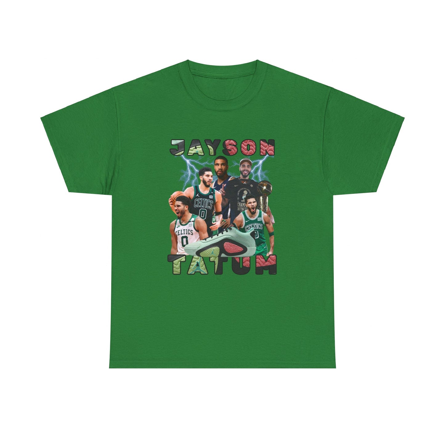 JAYSON Tatum NBA Team Tee Duke shirt Boston Celtics Jaylen Brown Graphic Art Autograph Jordan Shoe Tatum 2 Vortex Basketball Shoes Unisex Heavy Cotton Tee