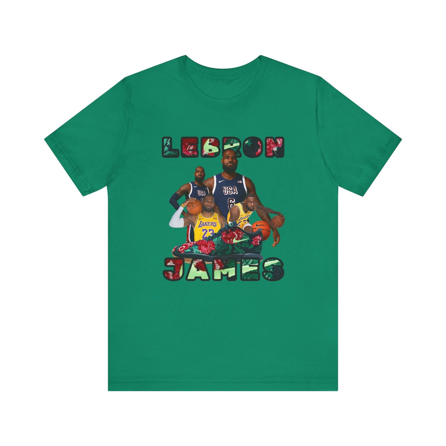 PURPLE Lebron Unisex Jersey Short Sleeve Tee