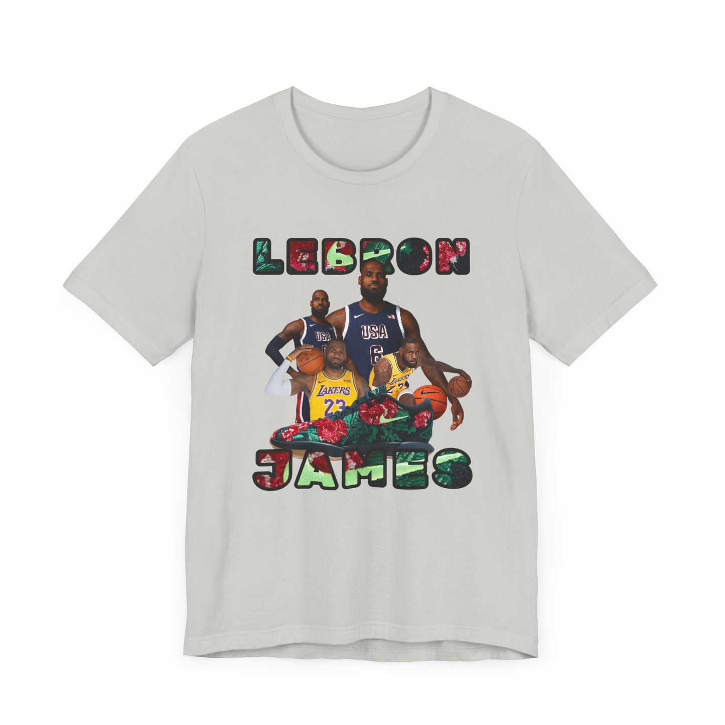 PURPLE Lebron Unisex Jersey Short Sleeve Tee