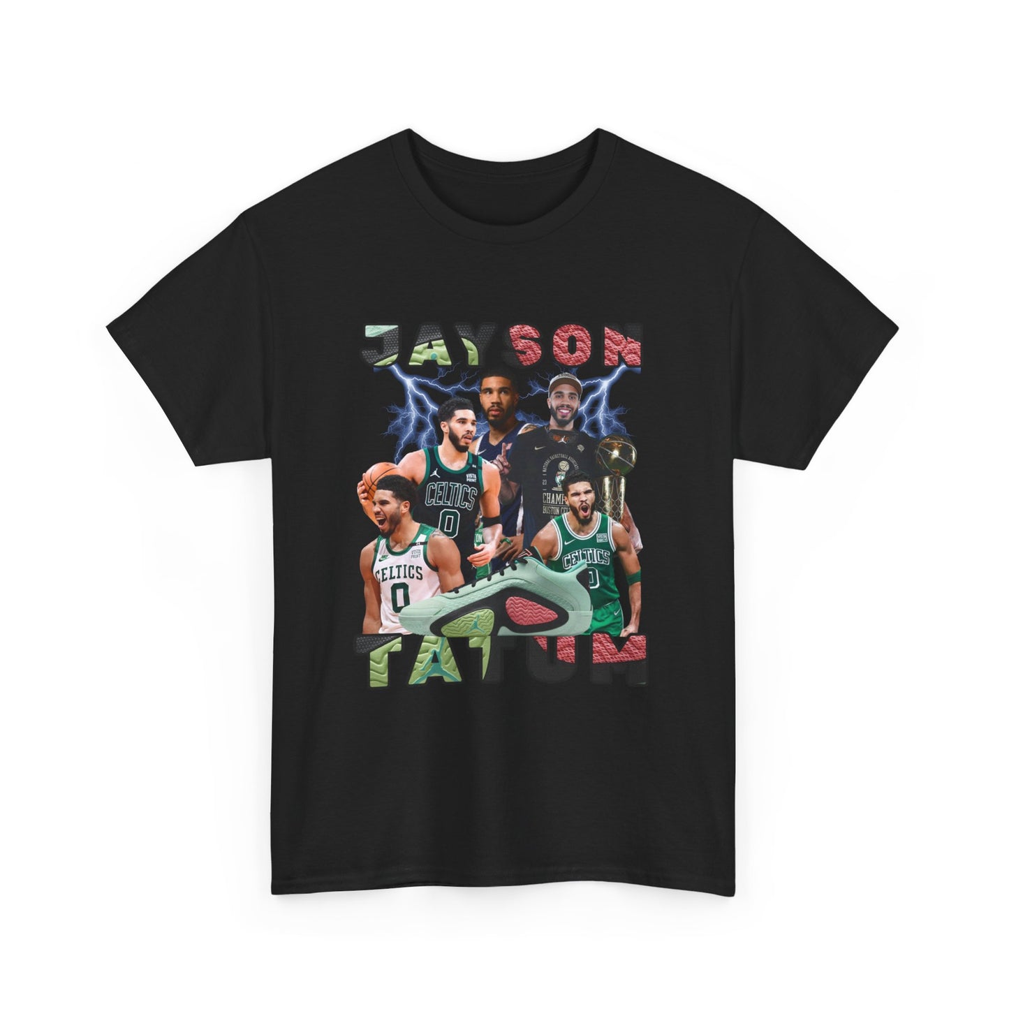 JAYSON Tatum NBA Team Tee Duke shirt Boston Celtics Jaylen Brown Graphic Art Autograph Jordan Shoe Tatum 2 Vortex Basketball Shoes Unisex Heavy Cotton Tee