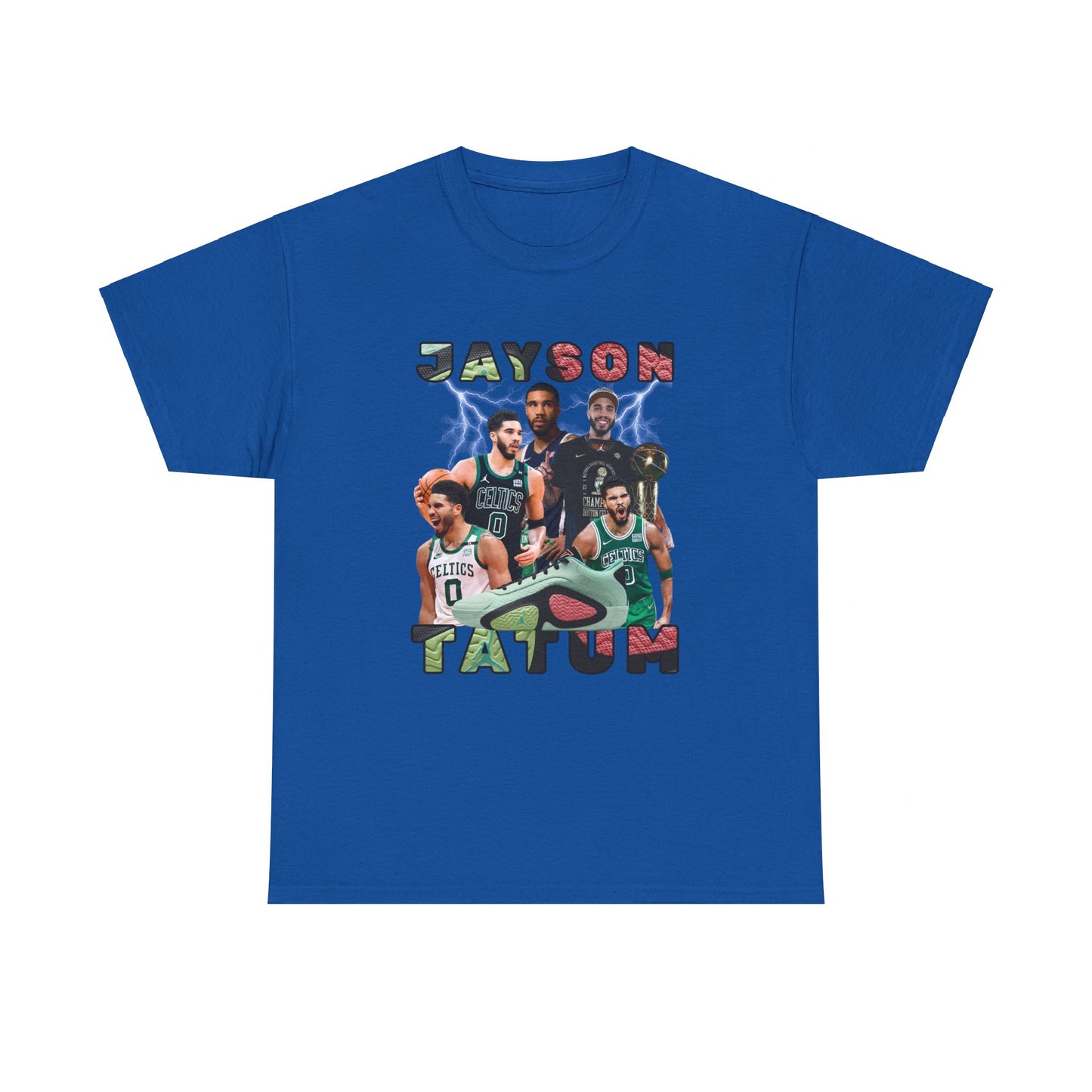 JAYSON Tatum NBA Team Tee Duke shirt Boston Celtics Jaylen Brown Graphic Art Autograph Jordan Shoe Tatum 2 Vortex Basketball Shoes Unisex Heavy Cotton Tee