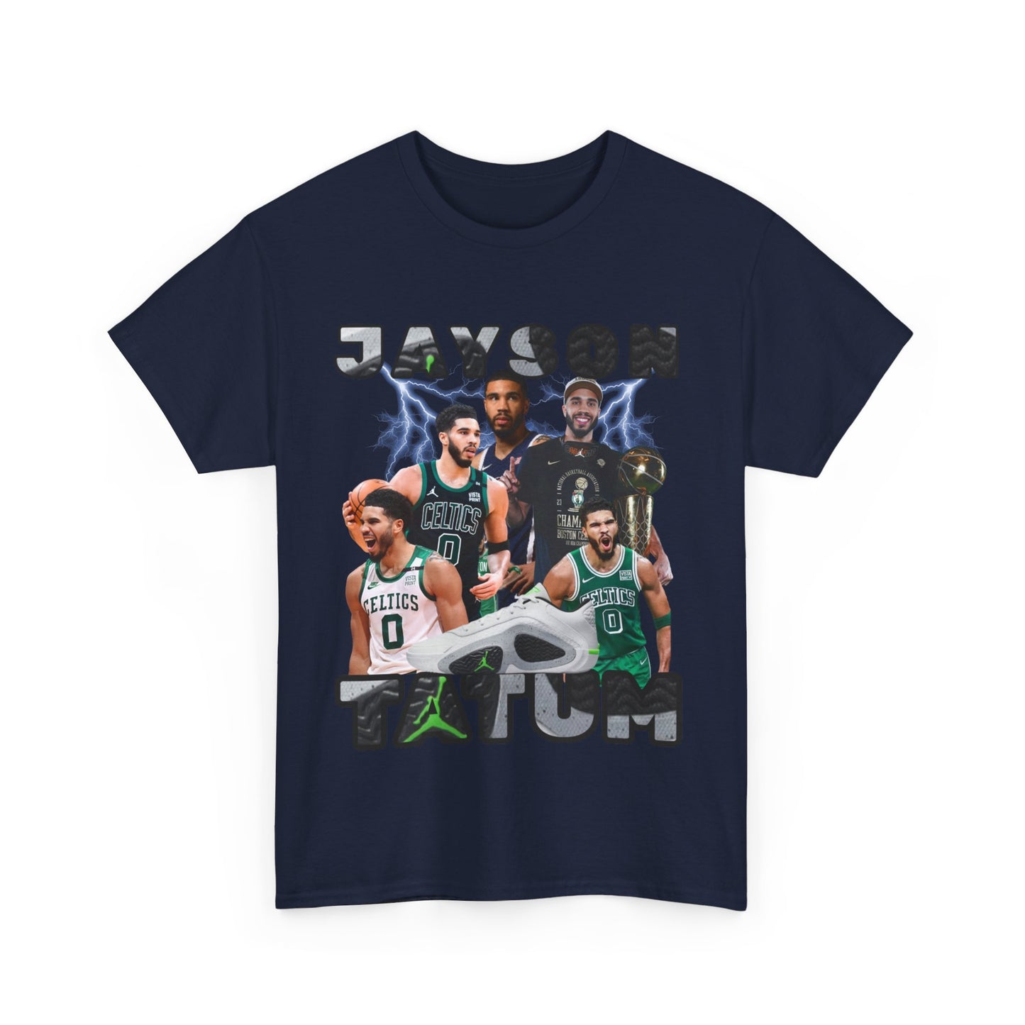 WHITE SHOESJAYSON Tatum NBA Team Tee Duke shirt Boston Celtics |