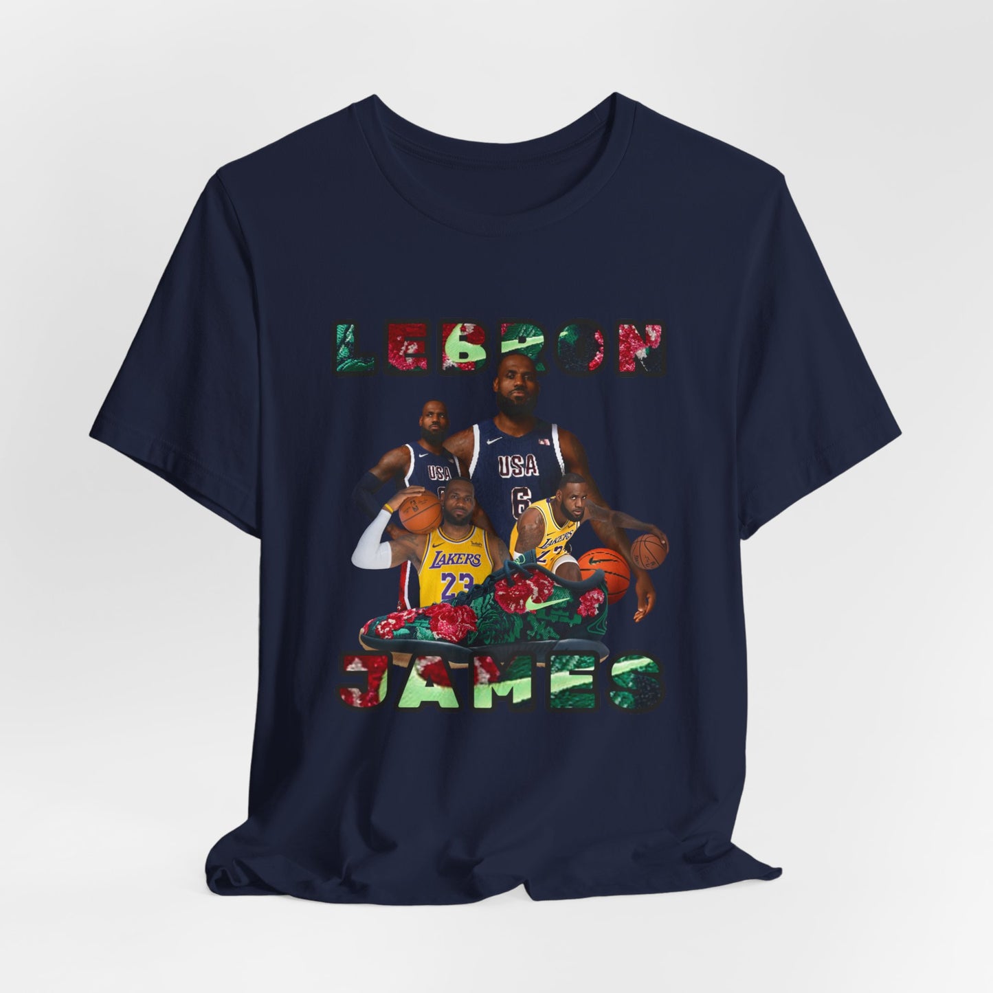 PURPLE Lebron Unisex Jersey Short Sleeve Tee