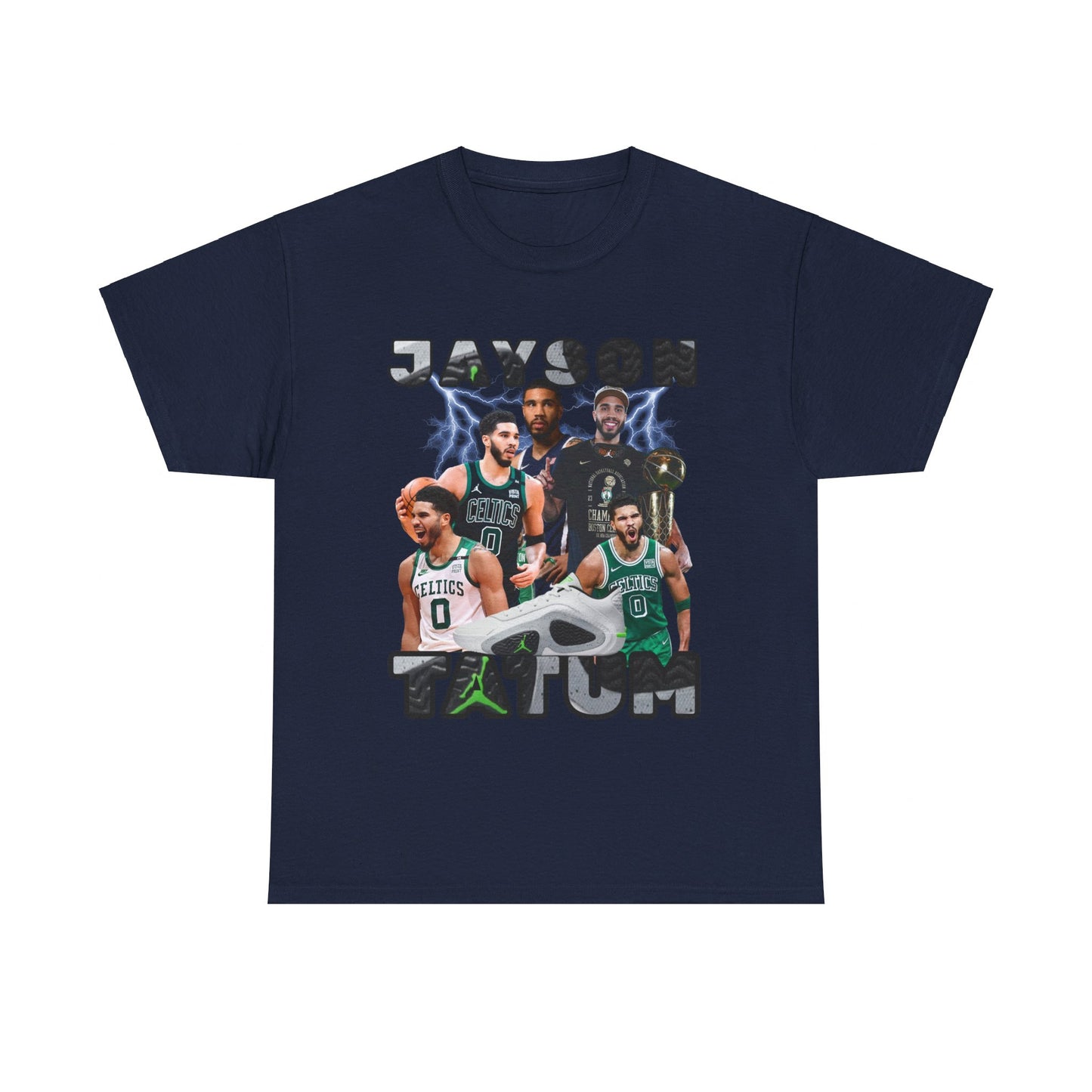 WHITE SHOESJAYSON Tatum NBA Team Tee Duke shirt Boston Celtics |