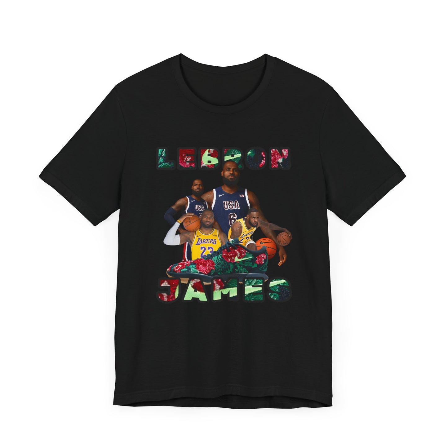 PURPLE Lebron Unisex Jersey Short Sleeve Tee