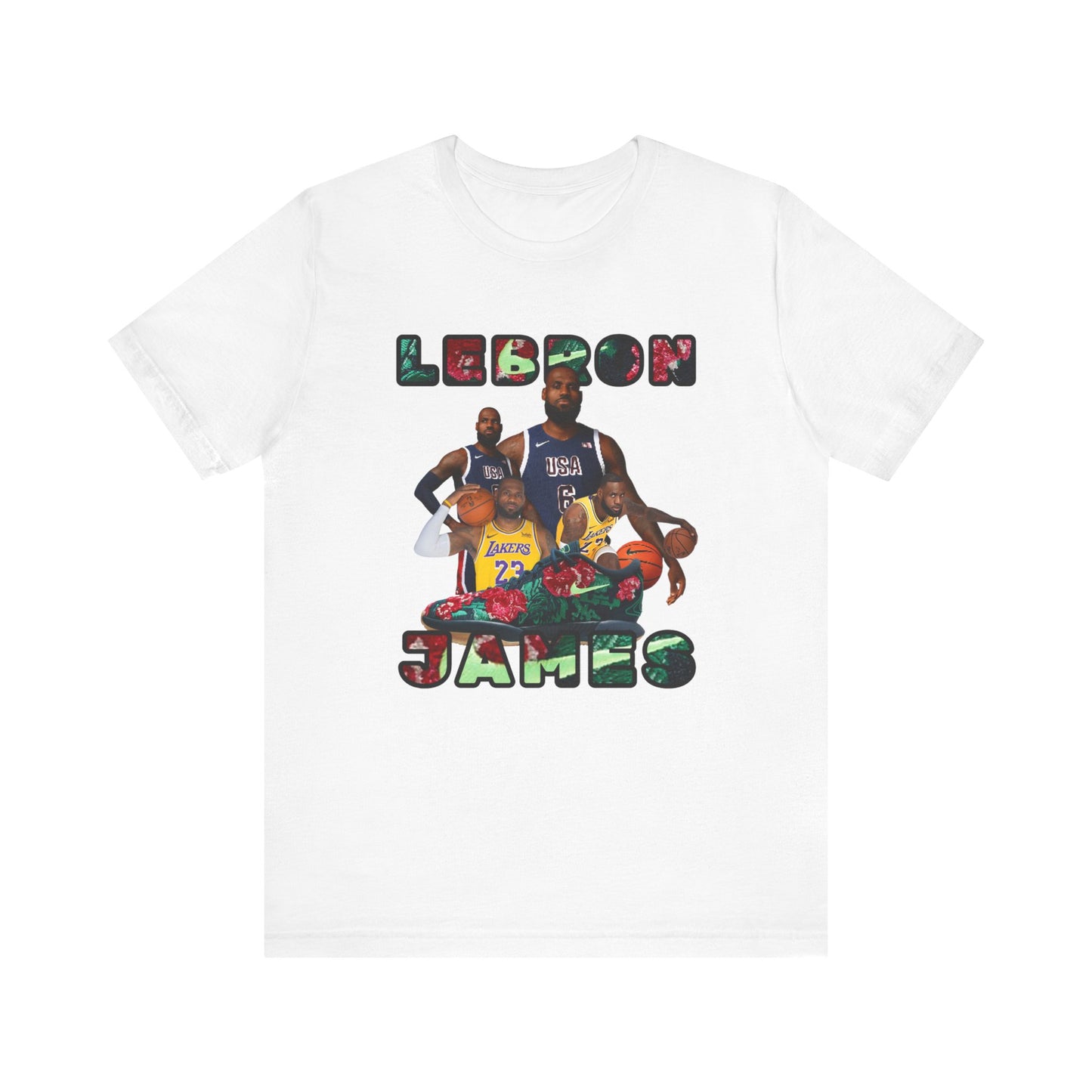 PURPLE Lebron Unisex Jersey Short Sleeve Tee
