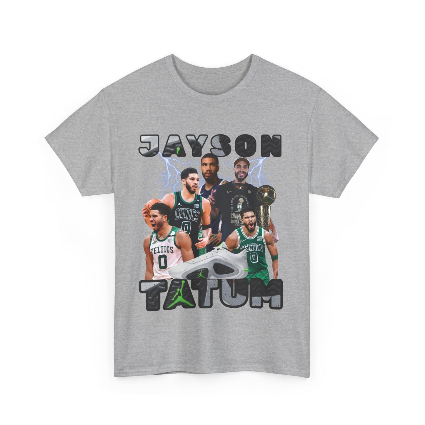 WHITE SHOESJAYSON Tatum NBA Team Tee Duke shirt Boston Celtics |