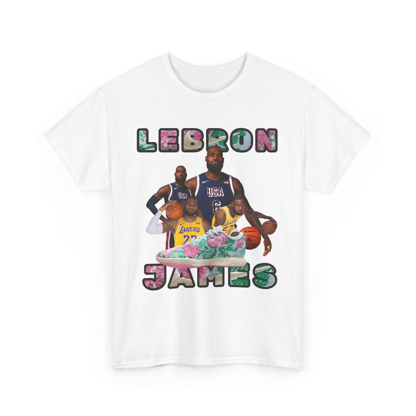 PINK Lebron Unisex Heavy Cotton Tee