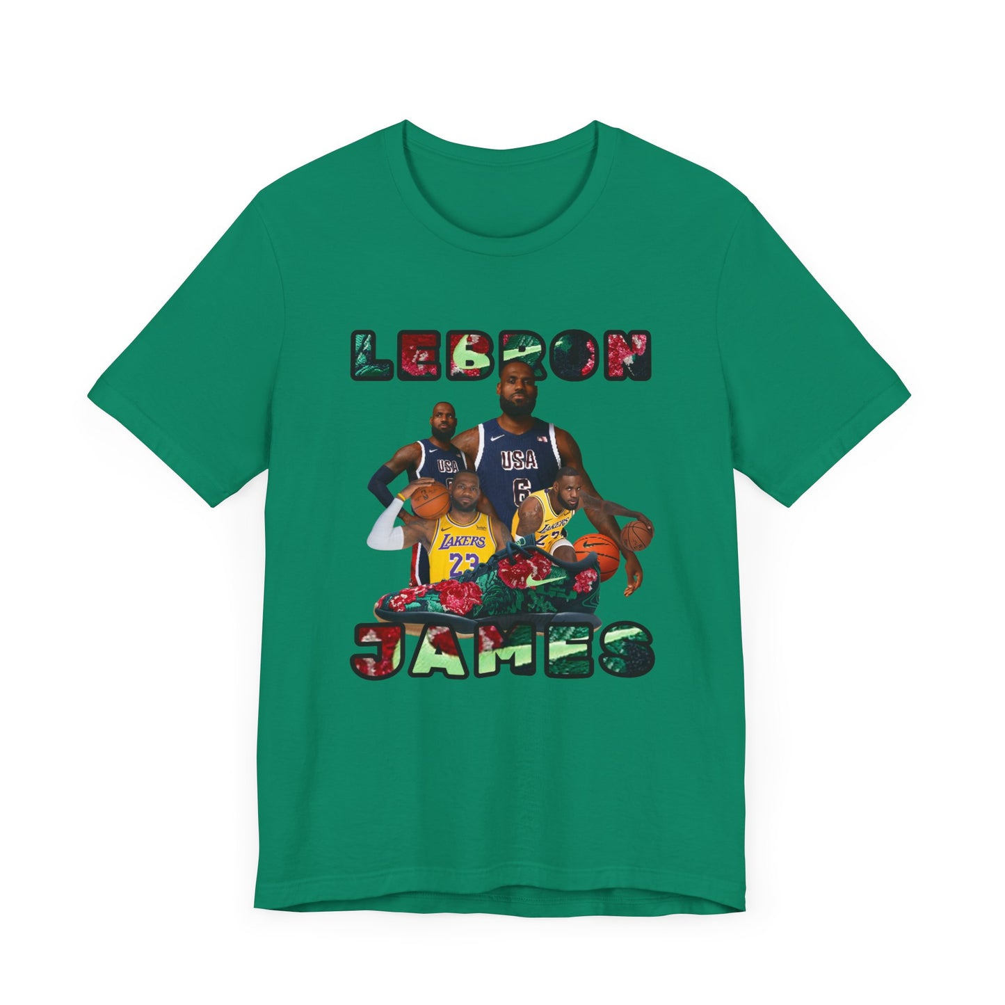 PURPLE Lebron Unisex Jersey Short Sleeve Tee