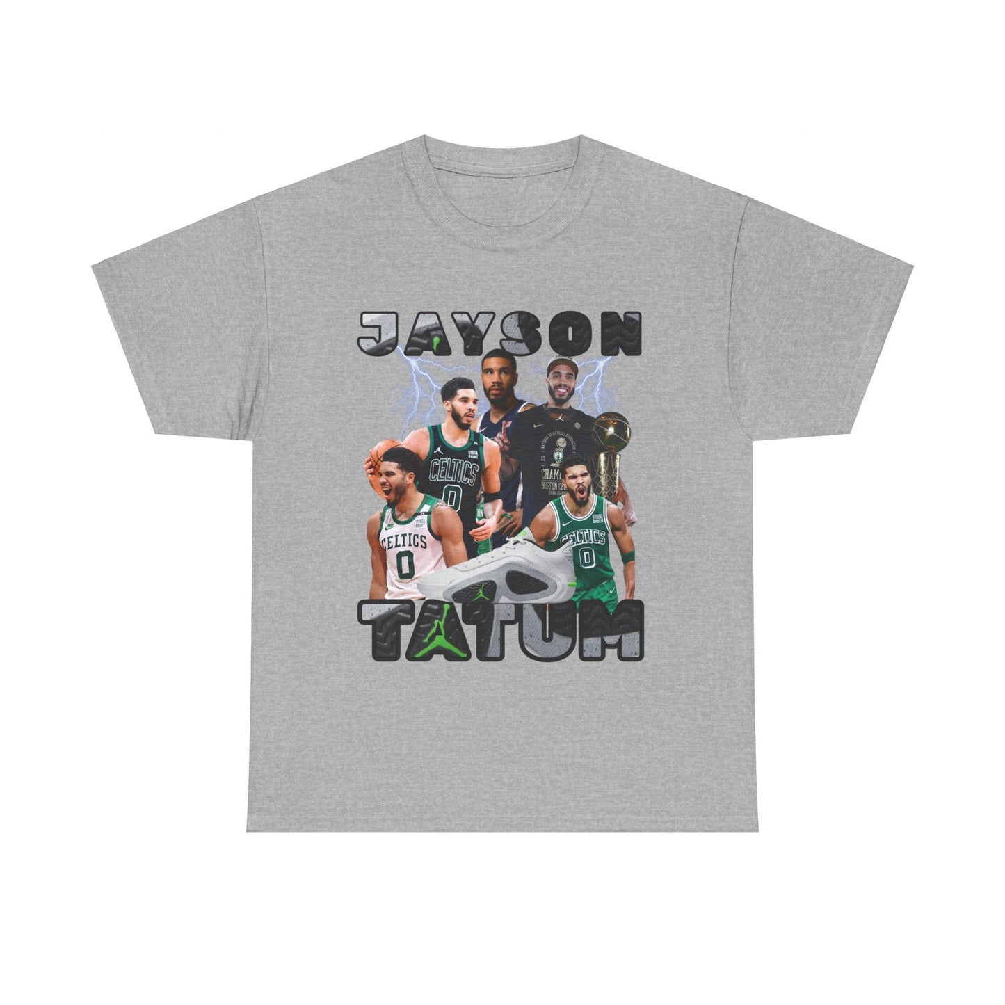 WHITE SHOESJAYSON Tatum NBA Team Tee Duke shirt Boston Celtics |
