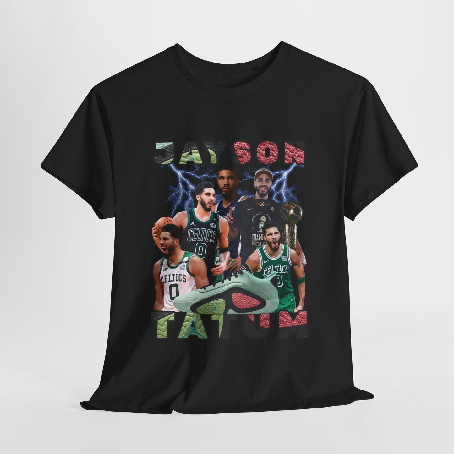 JAYSON Tatum NBA Team Tee Duke shirt Boston Celtics Jaylen Brown Graphic Art Autograph Jordan Shoe Tatum 2 Vortex Basketball Shoes Unisex Heavy Cotton Tee