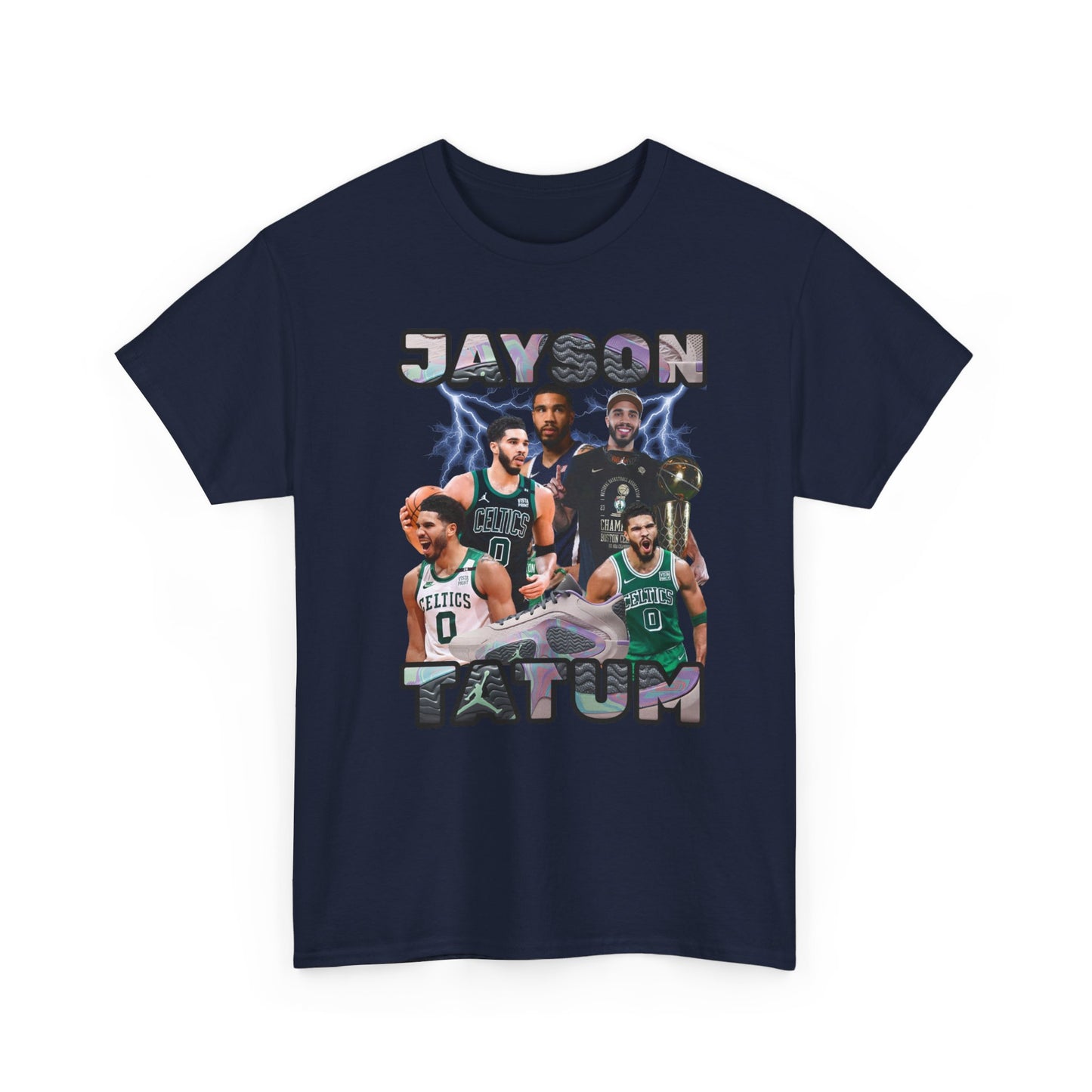 JAYSON Tatum 2 "Sidewalk Chalk" Basketball Shoes Tatum Unisex Heavy Cotton Tee