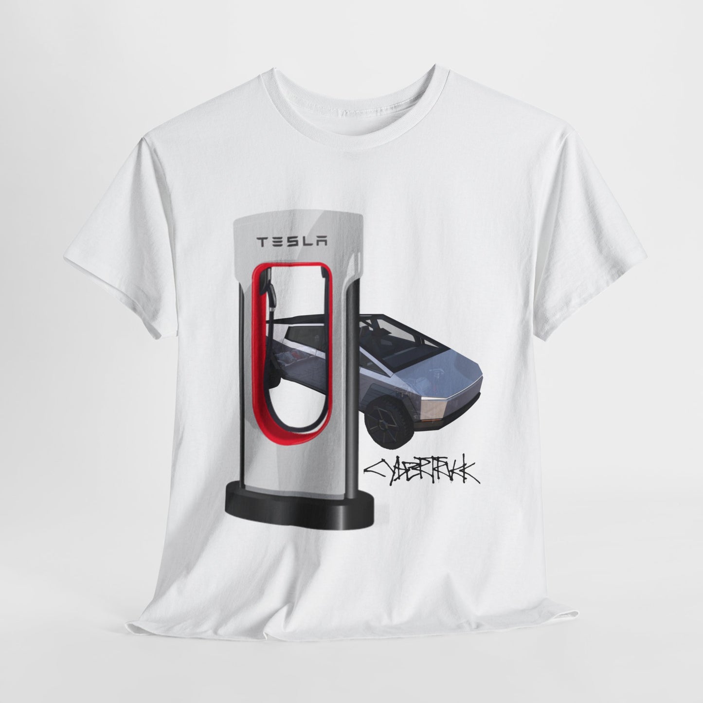 Tesla Charging station Unisex Tee