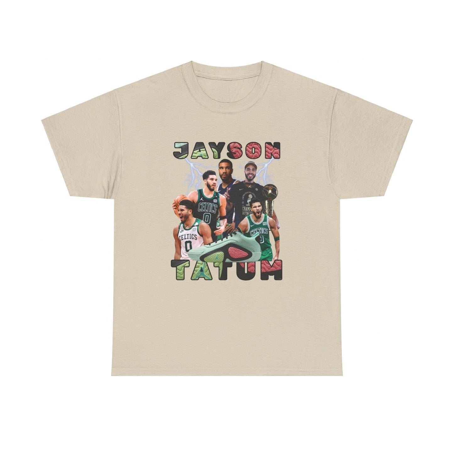 JAYSON Tatum NBA Team Tee Duke shirt Boston Celtics Jaylen Brown Graphic Art Autograph Jordan Shoe Tatum 2 Vortex Basketball Shoes Unisex Heavy Cotton Tee
