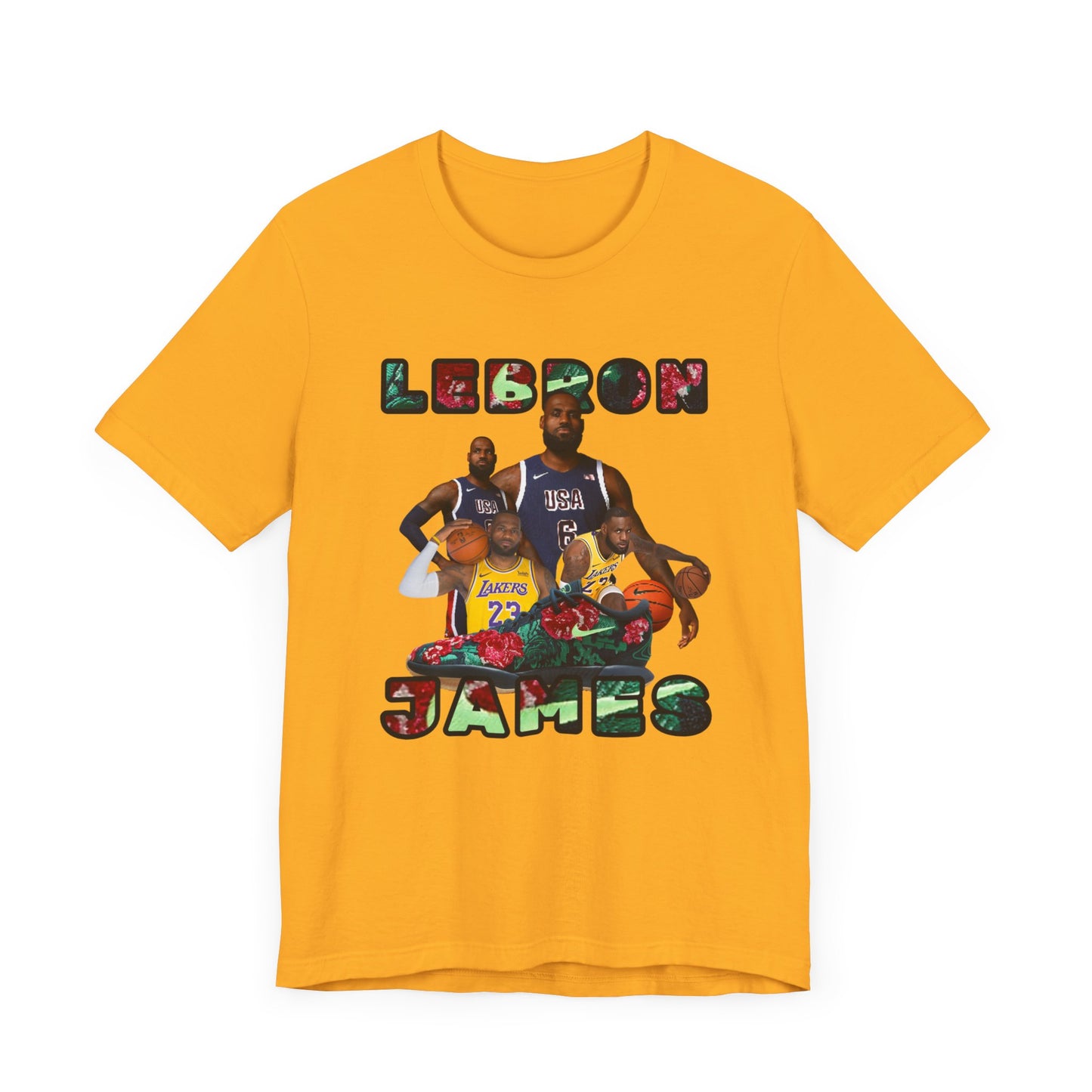 PURPLE Lebron Unisex Jersey Short Sleeve Tee