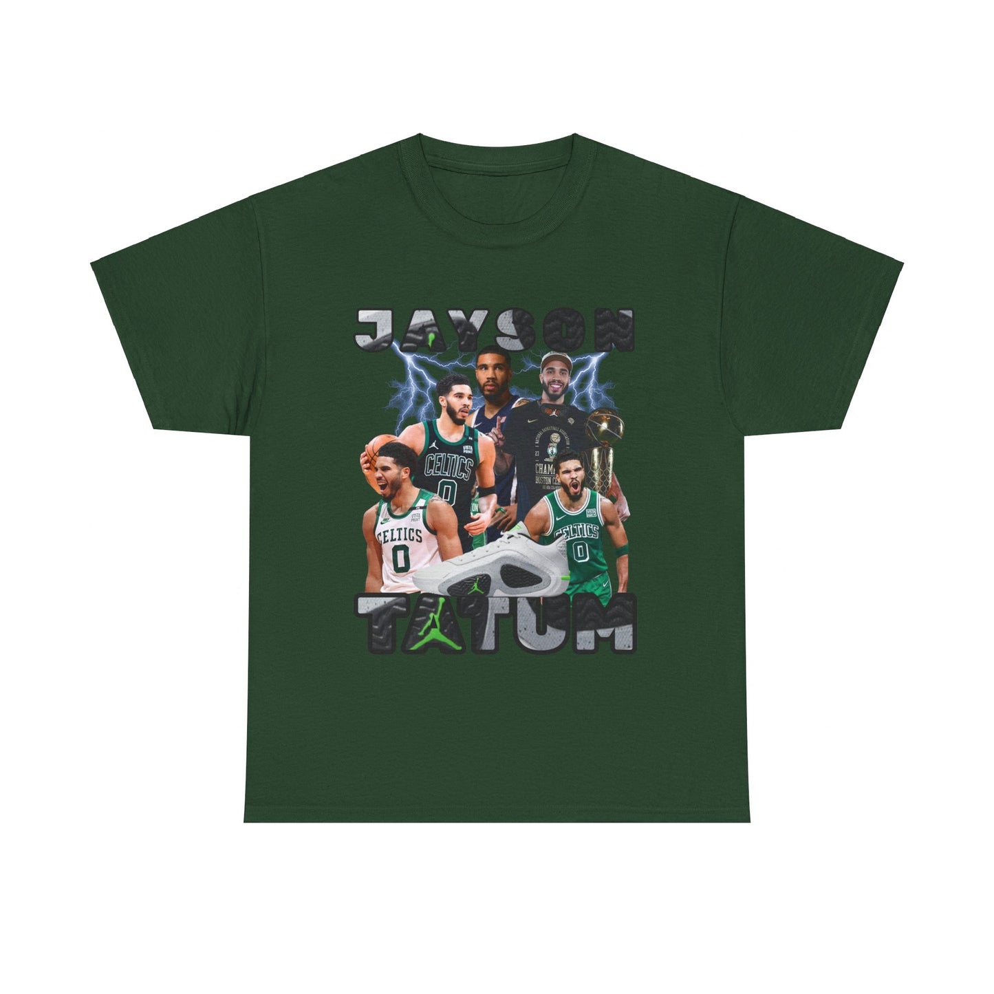 WHITE SHOESJAYSON Tatum NBA Team Tee Duke shirt Boston Celtics |