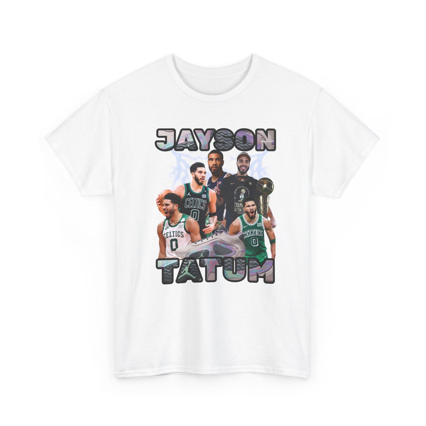 JAYSON Tatum 2 "Sidewalk Chalk" Basketball Shoes Tatum Unisex Heavy Cotton Tee
