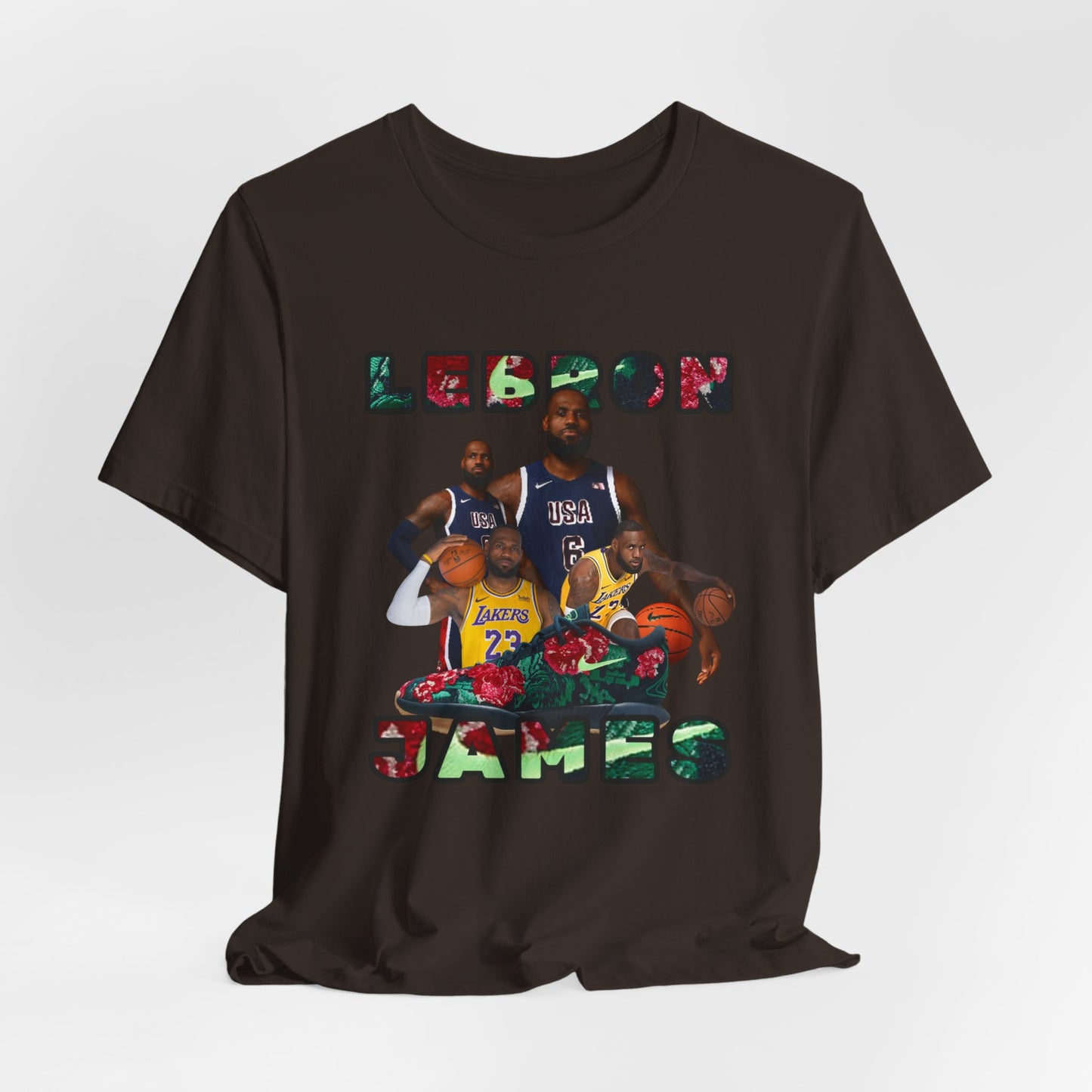 PURPLE Lebron Unisex Jersey Short Sleeve Tee
