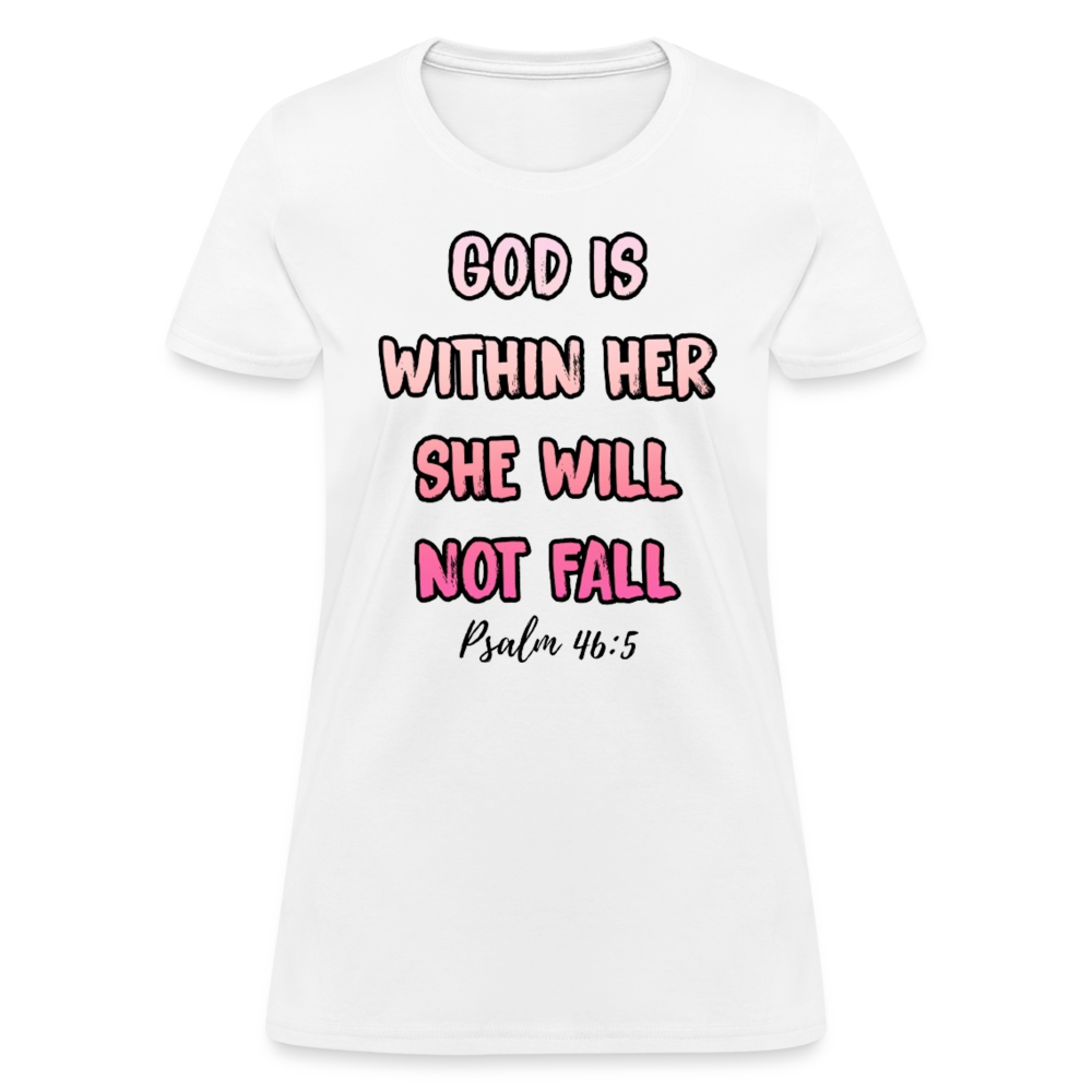 "You will not fall" - white