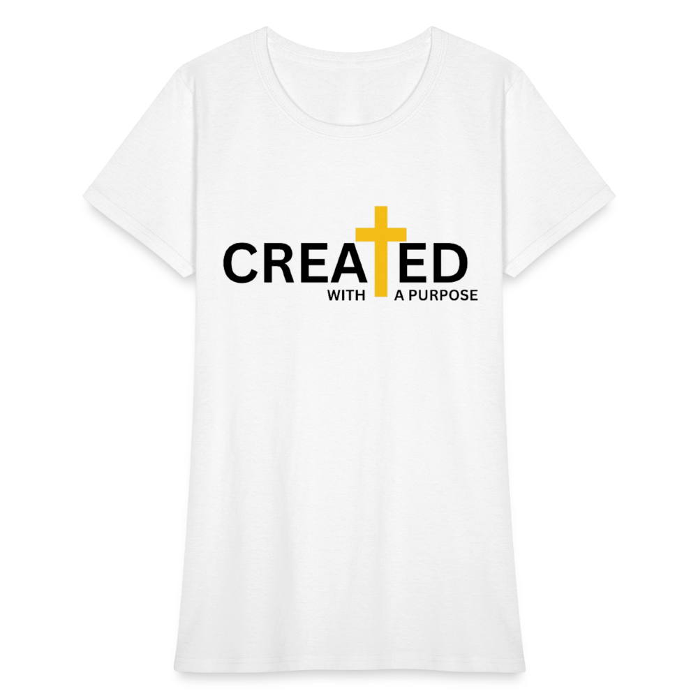 Created with a Purpose - white
