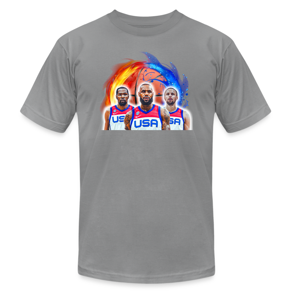 Unisex Jersey T-Shirt by Bella + Canvas - slate