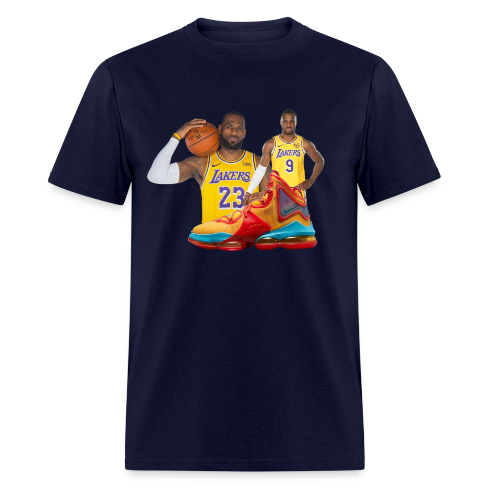LEBRON JAMES BRONNY Unisex Classic T-Shirt - navy