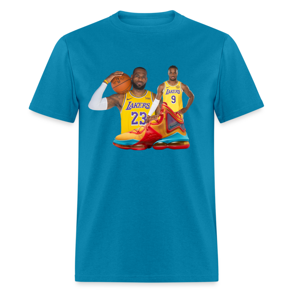 LEBRON JAMES BRONNY Unisex Classic T-Shirt - turquoise