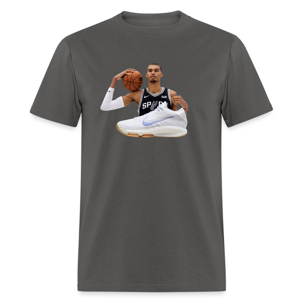Victor Wembanyama Unisex Classic T-Shirt - charcoal