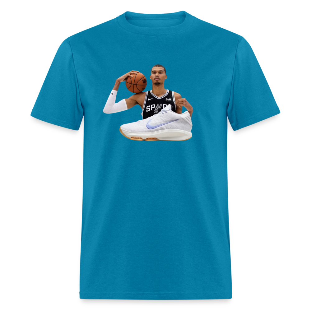 Victor Wembanyama Unisex Classic T-Shirt - turquoise