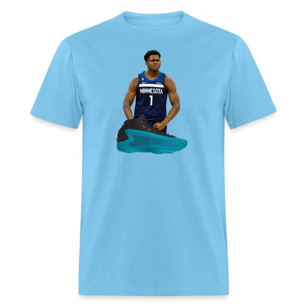 ANTHONY EDWARDS Unisex Classic T-Shirt - aquatic blue